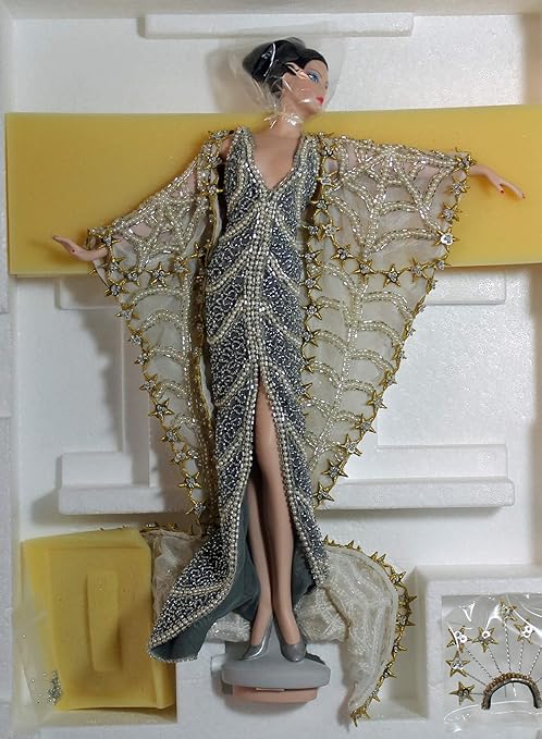Barbie Erte Stardust Porcelain Doll 