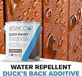 Resincoat Garden Shed Paint Luxury Resin 5Kg Oak Brown 1 Coat view 4