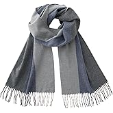 CALVIN & OLIVIA Lightweight Ultra-Soft Scarf - Perfect Holiday Gift for Men & Women