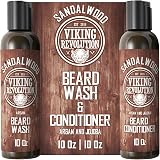Viking Revolution Beard Shampoo And Conditioner 2 x 300 ml Sandalwood