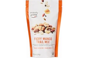 Wickedly Prime Organic Sprouted Trail Mix, Fiery Mango, 10.5 Ounce