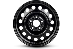 ROAD READY WHEELS For 2011-2017 Hyundai Elantra 16 Inch Black Painted Steel Rim - OE Direct Replacement - Road Ready Car Wheel