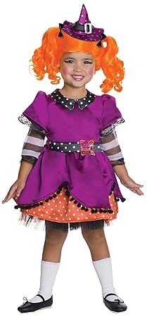 LaLaLoopsy Candy Broomsticks Deluxe Costume, Toddler