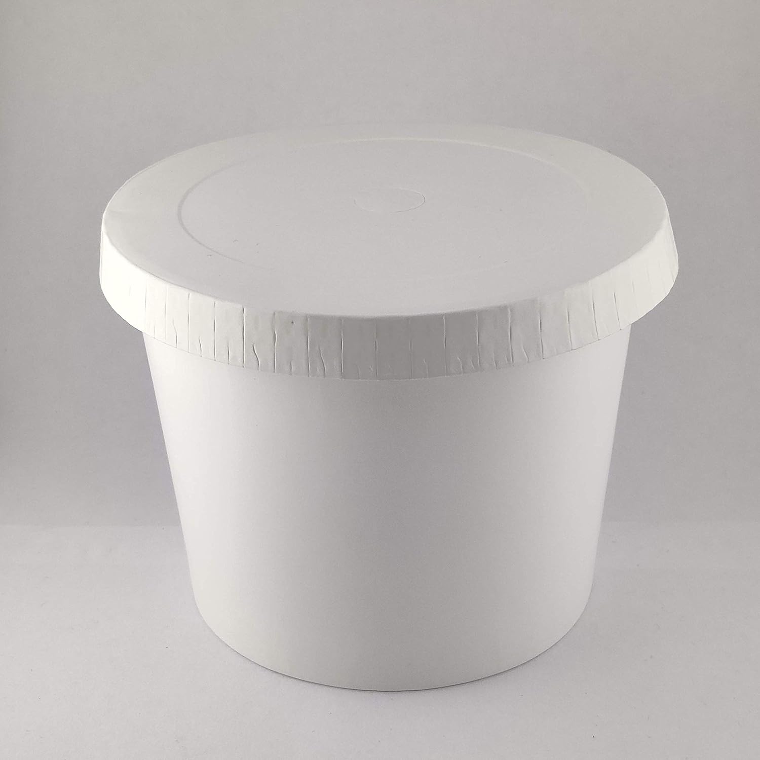 Paricott 500ml Paper Bowl/Paper Container with Paper Lid (Pack of 100
