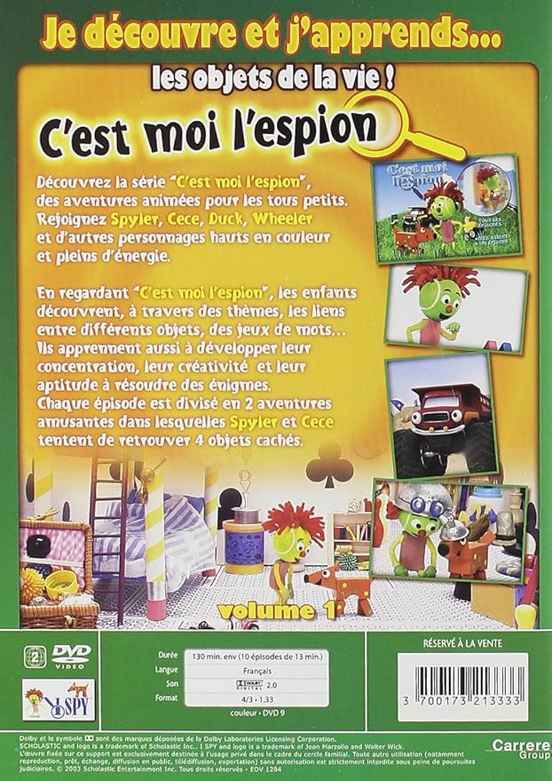 C Est Moi L Espion Volume 1 Dvd Blu Ray Amazon Fr