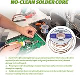 BOJACK Desoldering Braided Wire 2.5MM 3M Pure Copper No-Clean Solder Wick (3pcs) view 3