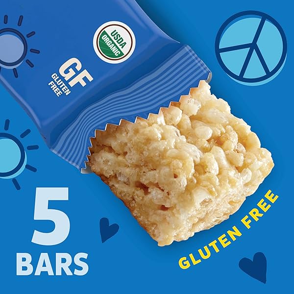 ANNIE’S ORGANIC ORIGINAL CRISPY SNACK BARS, GLUTEN FREE, 3.9 OZ, 5 CT.
