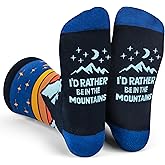 Lavley Outdoors Socks - Hiking and camping gifts for men and women - Great for nature lovers - Holiday or birthday gift