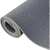 Yonynise Drainage Floor Mat,3x10 Ft Non Slip Swimming Pool Mats Commercial Floor Mat Heavy Duty Pool Deck Mat PVC Mesh Hollow Mat for Wet Area Kitchen Swimming Pool Restaurant Garage