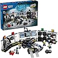 LEGO City Custom Police Car Garage Building Toy for Kids - Modular Construction Set for Pretend Play - Building Blocks W/Poli