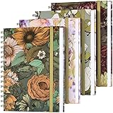 Spiral Notebook, 4 Pack A5 Lined Journal for