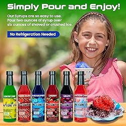 12.7oz Pure Cane Sugar Sno-Cone Syrup-Contains No