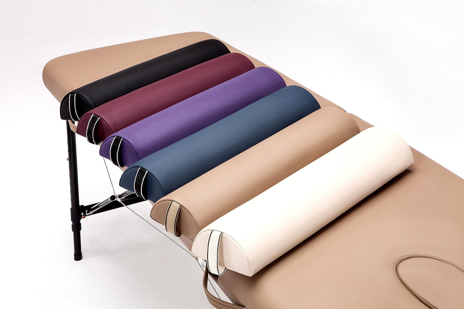 Dr.lomilomi Small Half-round Massage Bolster 612 (Small Half-round 612, Black) : Beauty