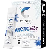 CELSIUS&reg; On-the-Go Powder Sticks Arctic Vibe, Essential Energy 2.5 Oz (14 Sticks per Pack)