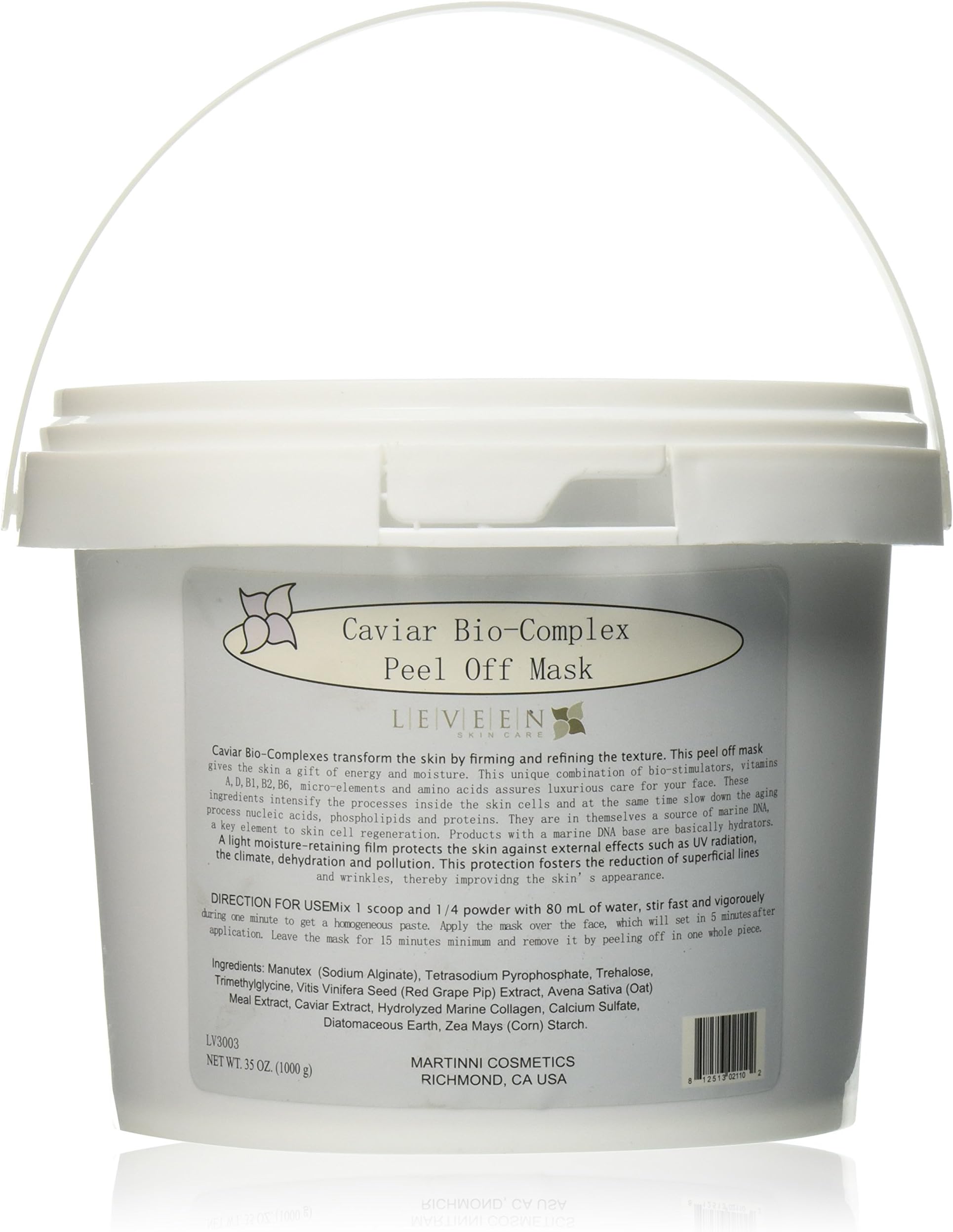 Leveen Caviar Bio-Complex Peel Off Mask 1000g / 35.27 oz