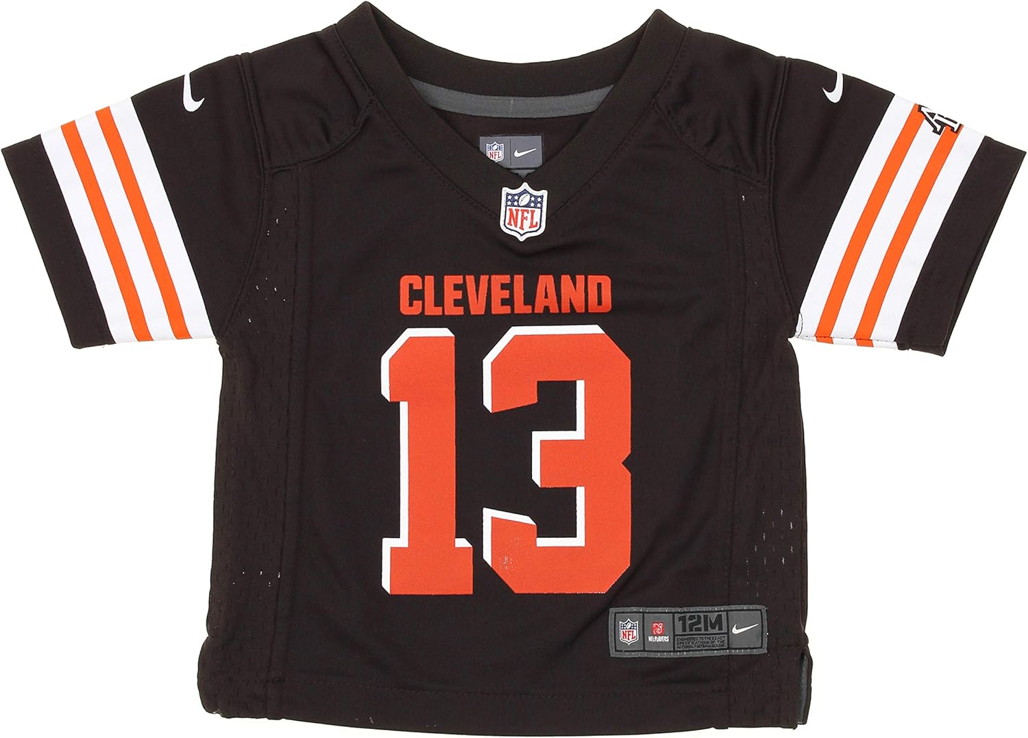 Nike NFL Cleveland Browns Odell Beckham Jr. Infant 12-24 Months Team Jersey, Brown: Clothing