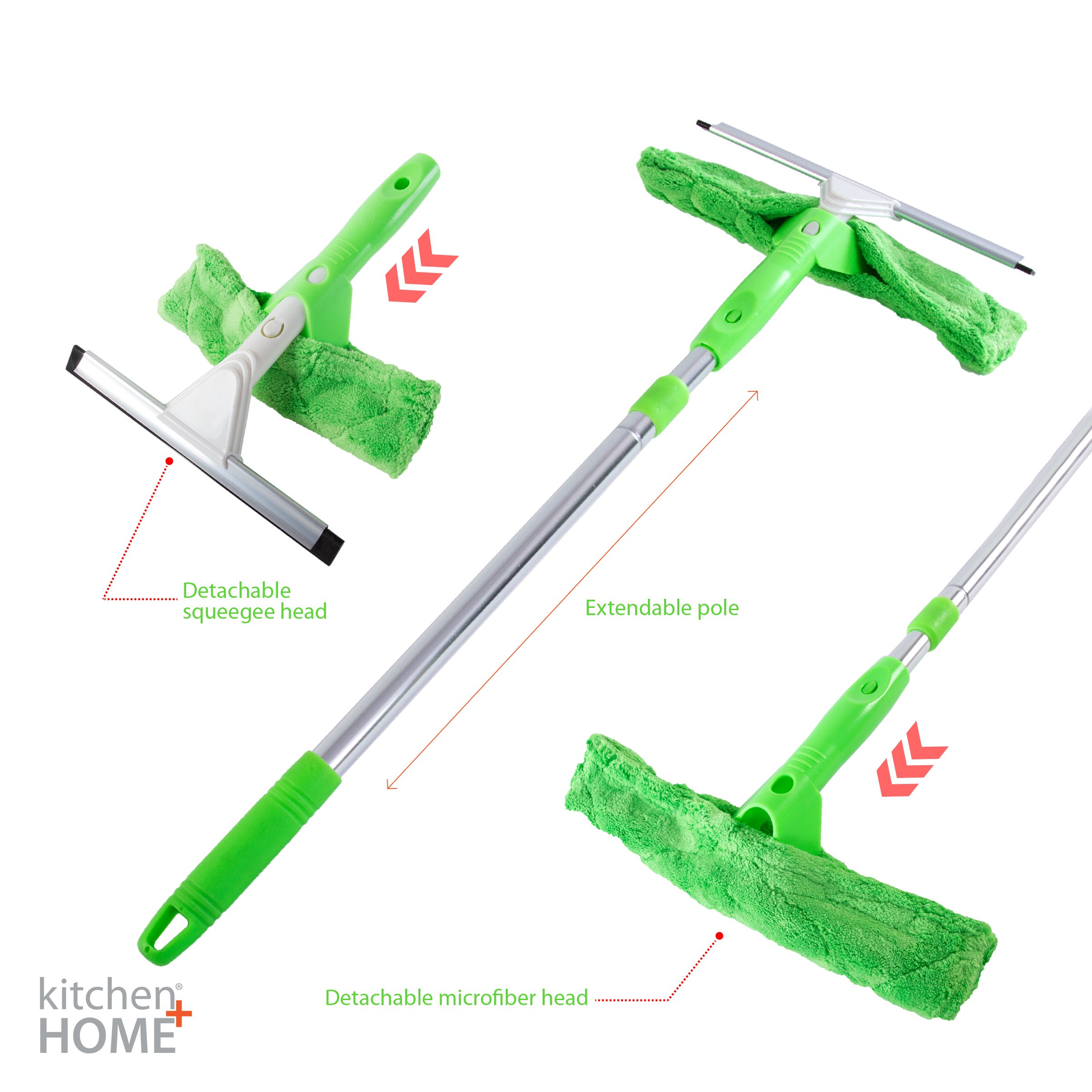 Super Squeegee The Original 3 in 1 Professional Window Cleaning Kit