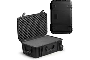 Seahorse 920 Heavy Duty Protective Dry Box Case with Accuform Foam - TSA Approved/Mil Spec / IP67 Waterproof/USA Made for Scu
