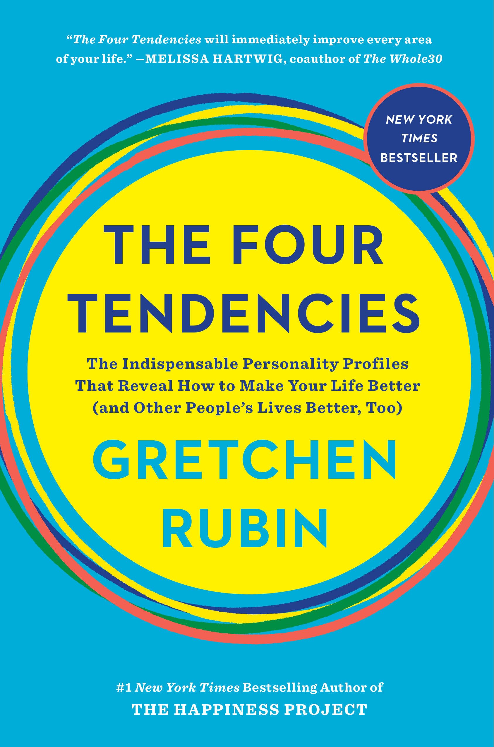 The Four Tendencies: The Indispensable Personality Profiles That Reveal How to Make Your Life Better (and Other People's Lives Better, Too) The Four Tendencies: The Indispensable Personality Profiles That Reveal How to Make Your Life Better (and Other People's Lives Better, Too) Hardcover Audible Audiobook Kindle Paperback Mass Market Paperback Audio CD