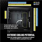 Corsair 5000D Tempered Glass Mid-Tower Case Black Solid Front Panel view 6