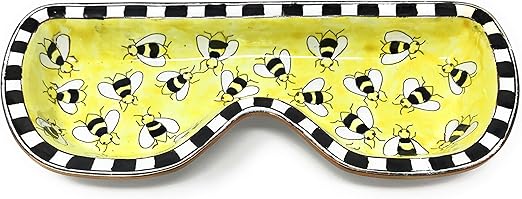 Kelvin Chen Bumblebees Brillentablett, emaillierter Halter, 16,5 cm