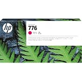 HP 776 DesignJet High-Yield Magenta Ink Cartridge, 1XB07A