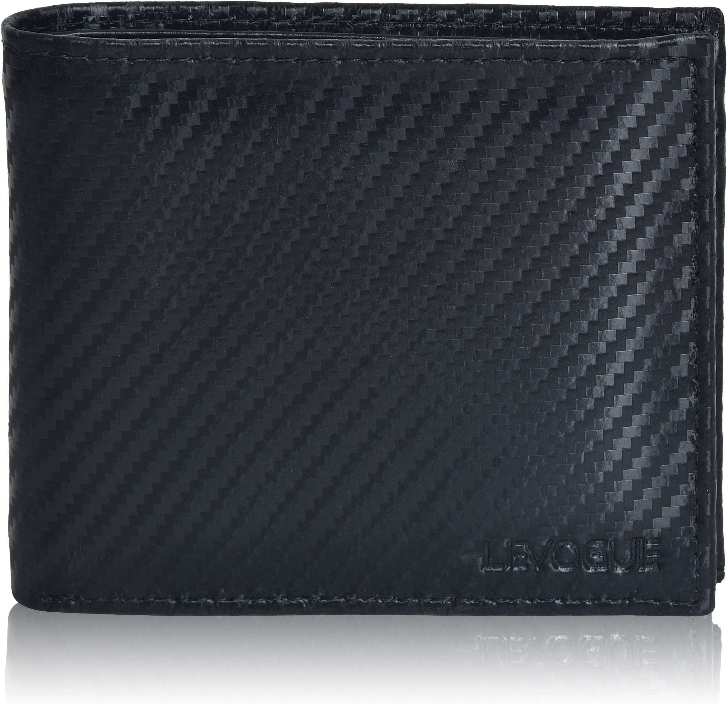 Genuine Leather RFID Blocking Handmade Bifold Wallet for Men - Slim Mens Wallet