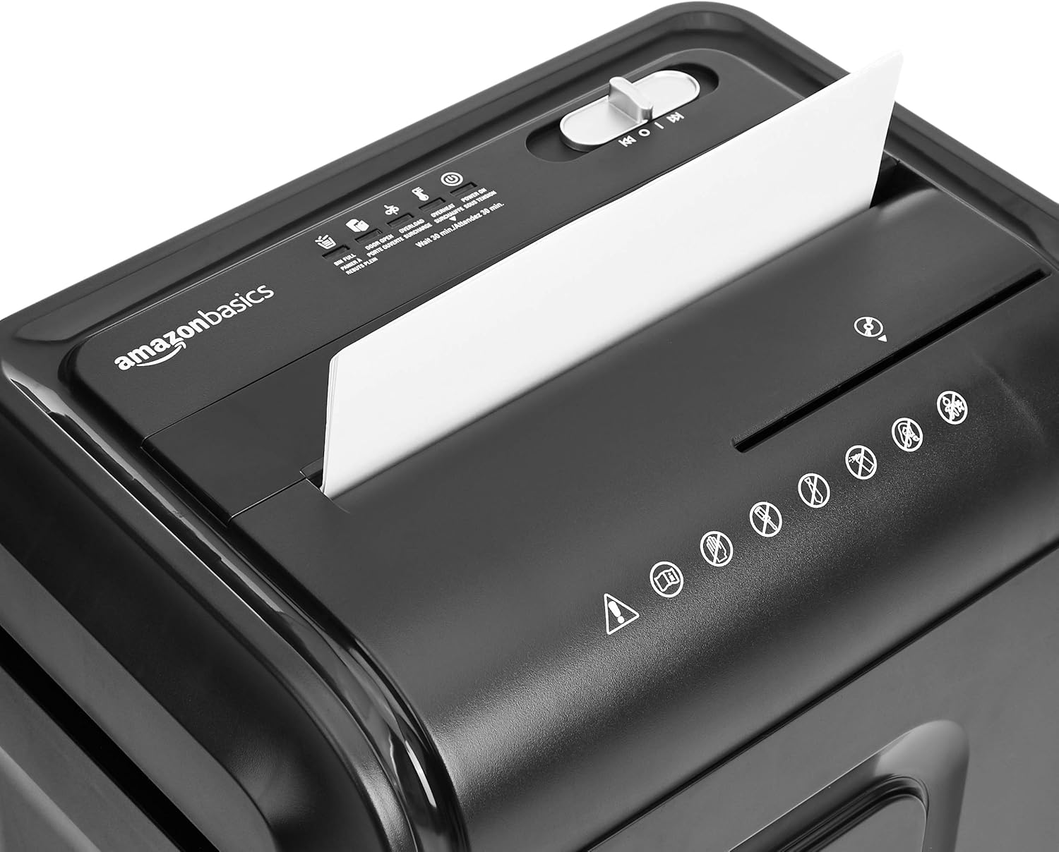 Basics 8-Sheet High-Security Micro-Cut Shredder with Pullout Basket: Electronics