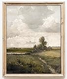 Kizbok Vintage Wall Art, Retro Rustic Country North
