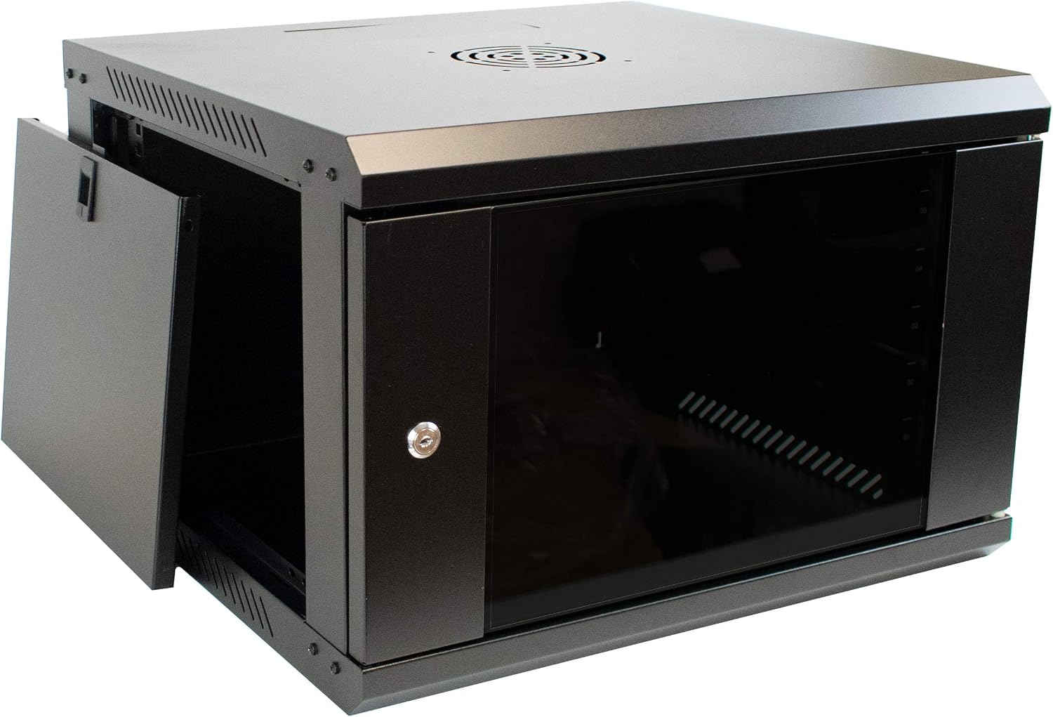 I-CHOOSE LIMITED Black 6U 19-inch Wallmounting Rack Enclosure Data ...