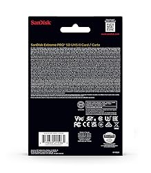 SanDisk 64GB Extreme PRO SDXC UHS-II Memory Card