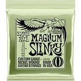 Ernie Ball Magnum Slinky Nickel Wound Electric Guitar Strings, 12-56 Gauge (P02618)
