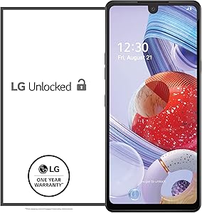 LG Stylo 6 Unlocked Smartphone – 4/64 GB – White (Made for US by LG) – Verizon, AT&T, T–Mobile, Sprint, Boost, Cricket, Metro (Universal Compatibility)