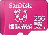 SanDisk 256GB microSDXC Nintendo Switch Card UHS-I Class 10 U3 100MB/s