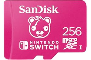 SanDisk 256GB microSDXC-Card Licensed for Nintendo-Switch, Fortnite Edition - SDSQXAO-256G-GN6ZG