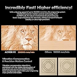 P2 Laser Engraver, 10W(10,000mW) Output Laser
