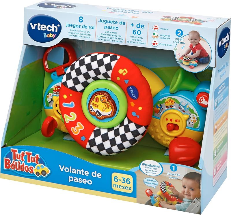 - Volante de Paseo TTB, Juguete bebés +6 Meses