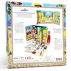 eeBoo: Paper Dolls: Explorer & Botanist - Includes