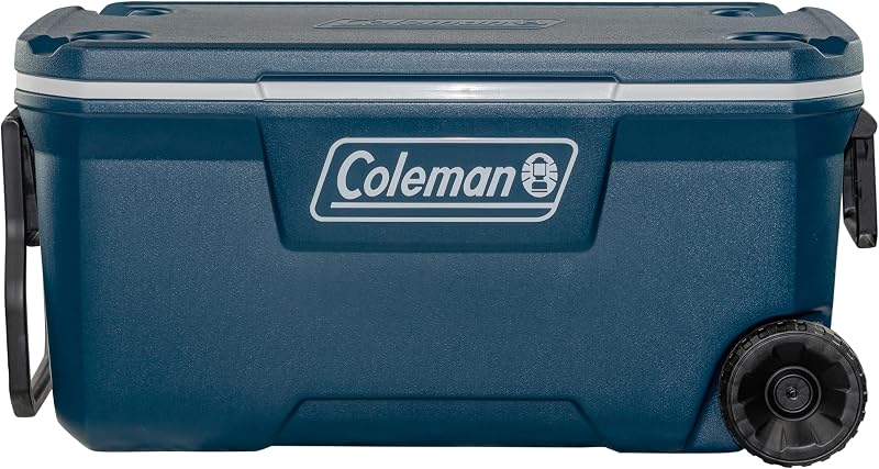 Coleman Xtreme 100QT Cooler with Wheels 94 L HDPE Insulated