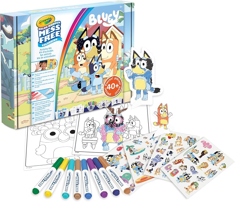 - Color Wonder, Activity Set 40+ pièces, avec des Pages à colorier