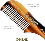 Kent A81T Beard Moustache Comb Fine Tooth 73mm Cellulose Acetate Pocket Grooming view 6