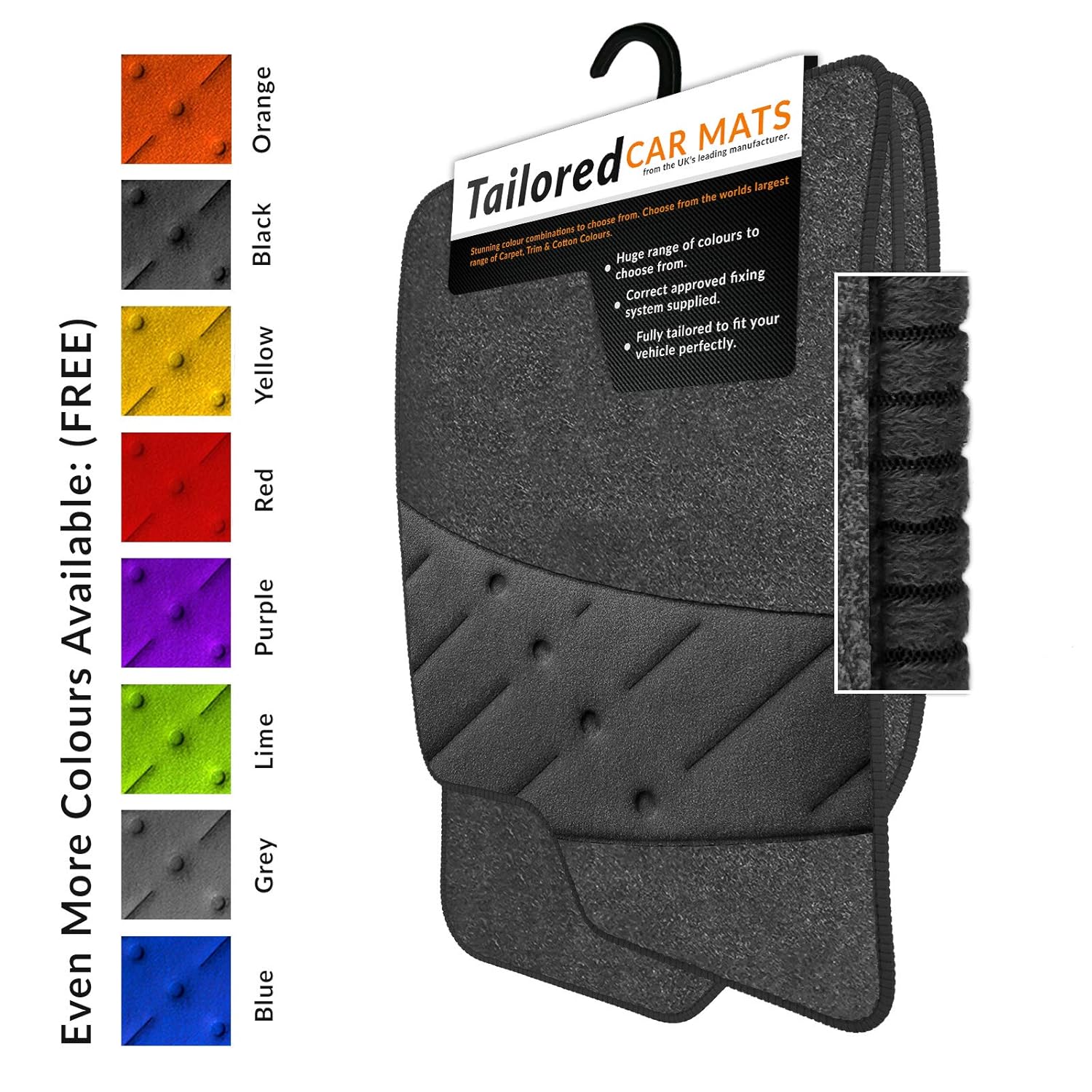 Car Mats to fit C4 Cactus (2014+) Citroen C4 Cactus (2014+) Fully