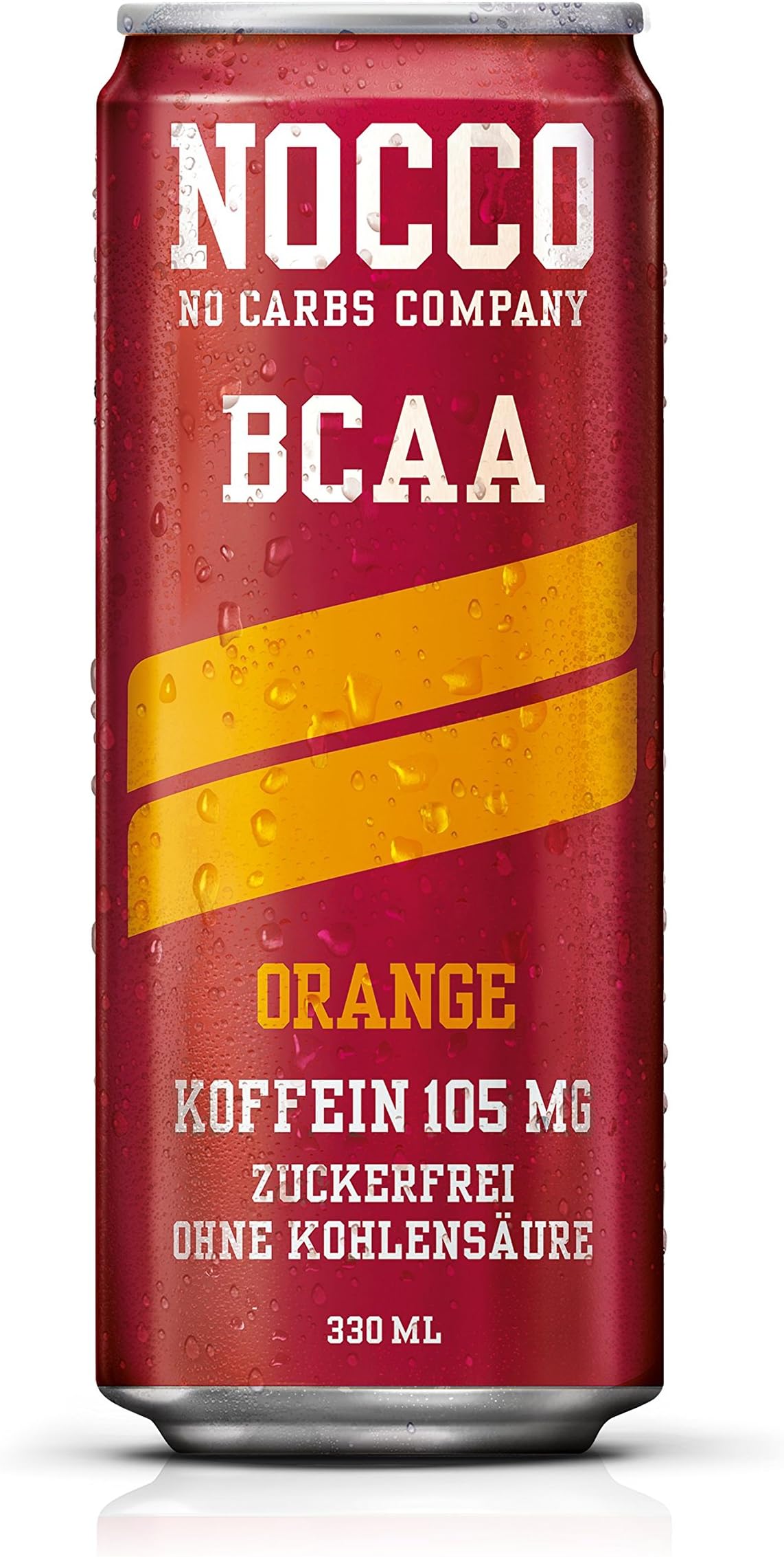 NOCCO BCAA Drink with Deposit – Orange Flavour – No Carbs Company Fitness Drink