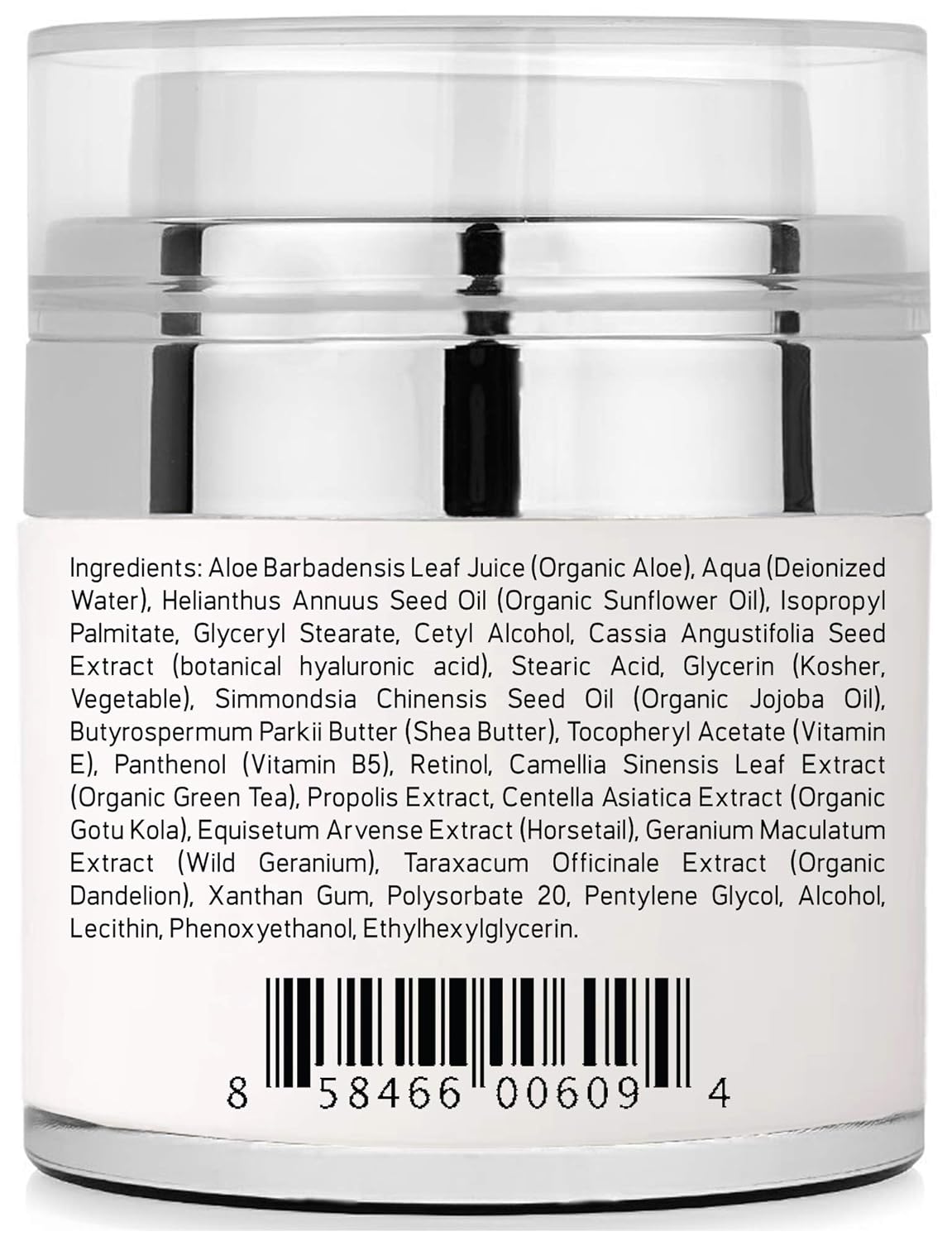 Baebody Retinol Moisturizer Cream for Face, Neck and Décolletage with Wrinkle and Acne Fighting Retinol, Jojoba Oil and Vitamin E, 1.7 Ounces: Beauty