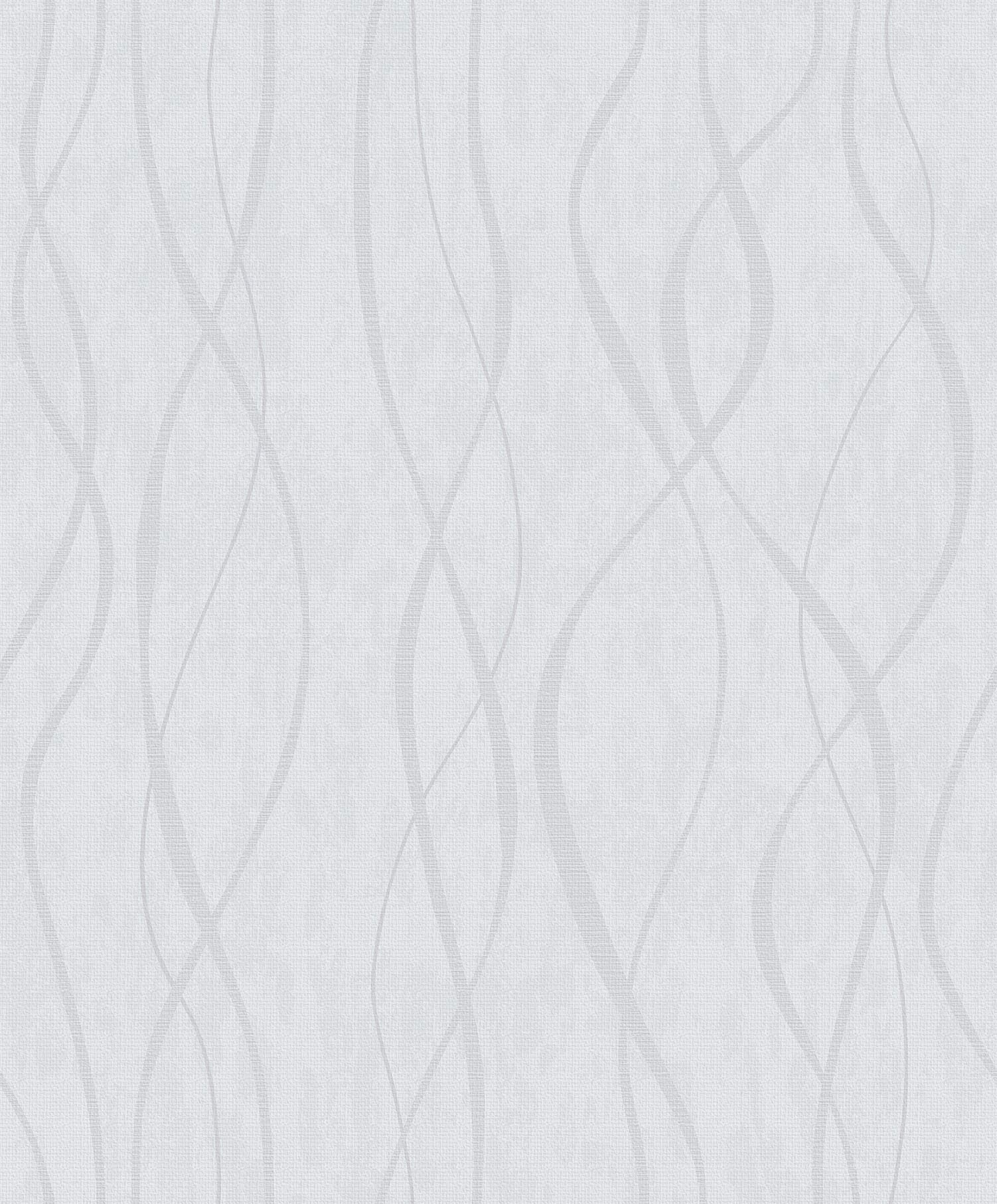 Galerie G67733 Special FX Glitter Ribbons Design Wallpaper, Grey/Silver, 10m x 53cm