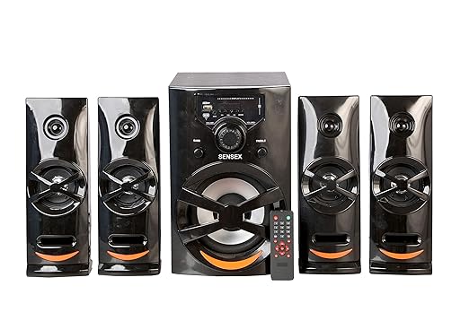 SENSEX 4.1 Boom Home Theater with Bluetooth/AUX/SD Card/FM Radio