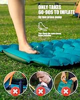 AKSOUL Camping Sleeping Pad 10cm Self Inflating Mat Single & Connectable view 3
