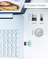 Kinivo BTD500 USB Bluetooth 5.0 Adapter for PC Windows 11 10 8.1 view 8