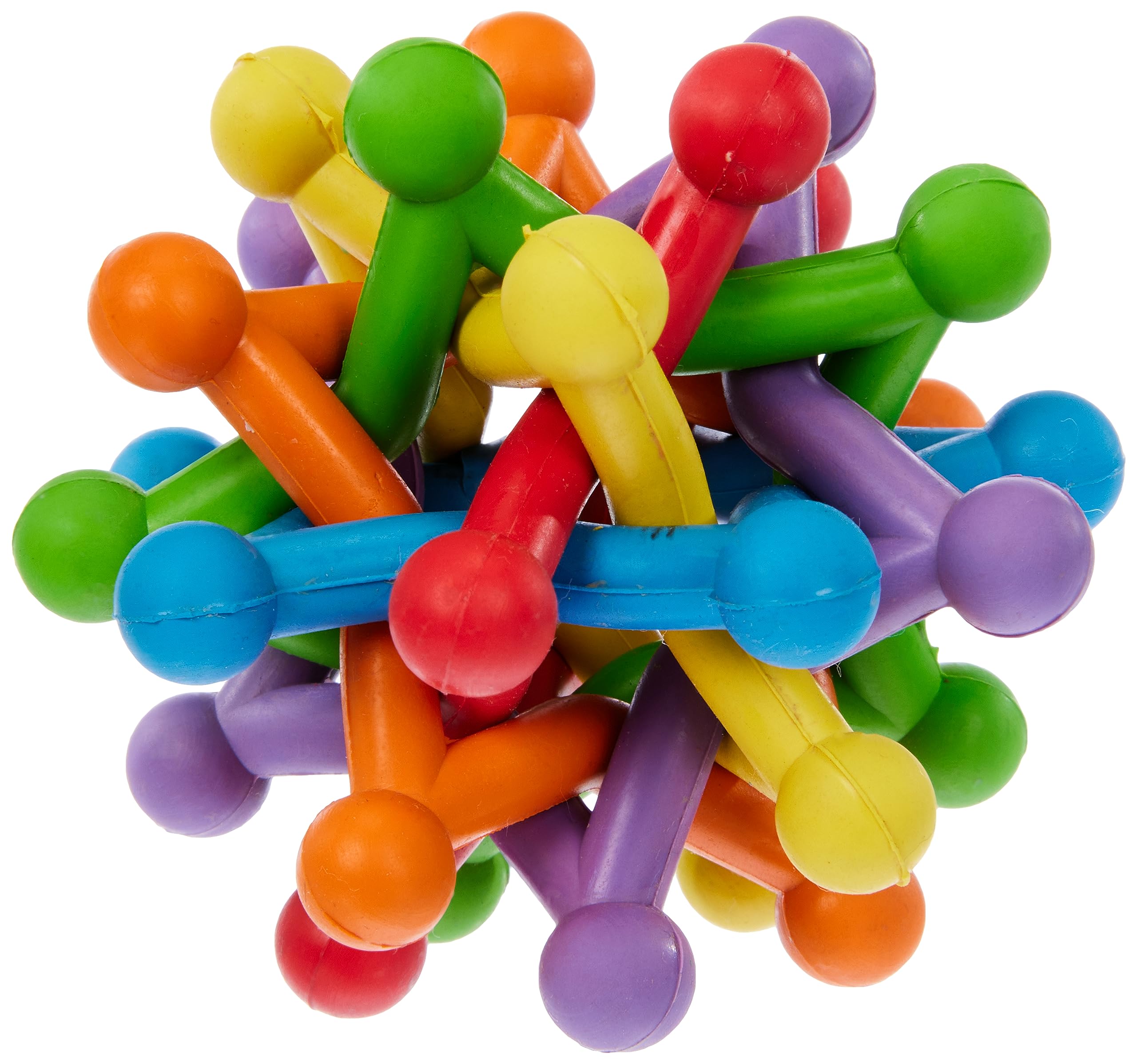 Arquivet Irregular Ball for Dogs, 10 cm, Multicoloured, Large, Dog Toy, for Playing and Training Your Dog, Irregular Exercise