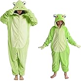 CuteOn Unisex Animal Onesie Pajamas Cosplay Halloween Costume Christmas Sleepwear Homewear for Adult Kids